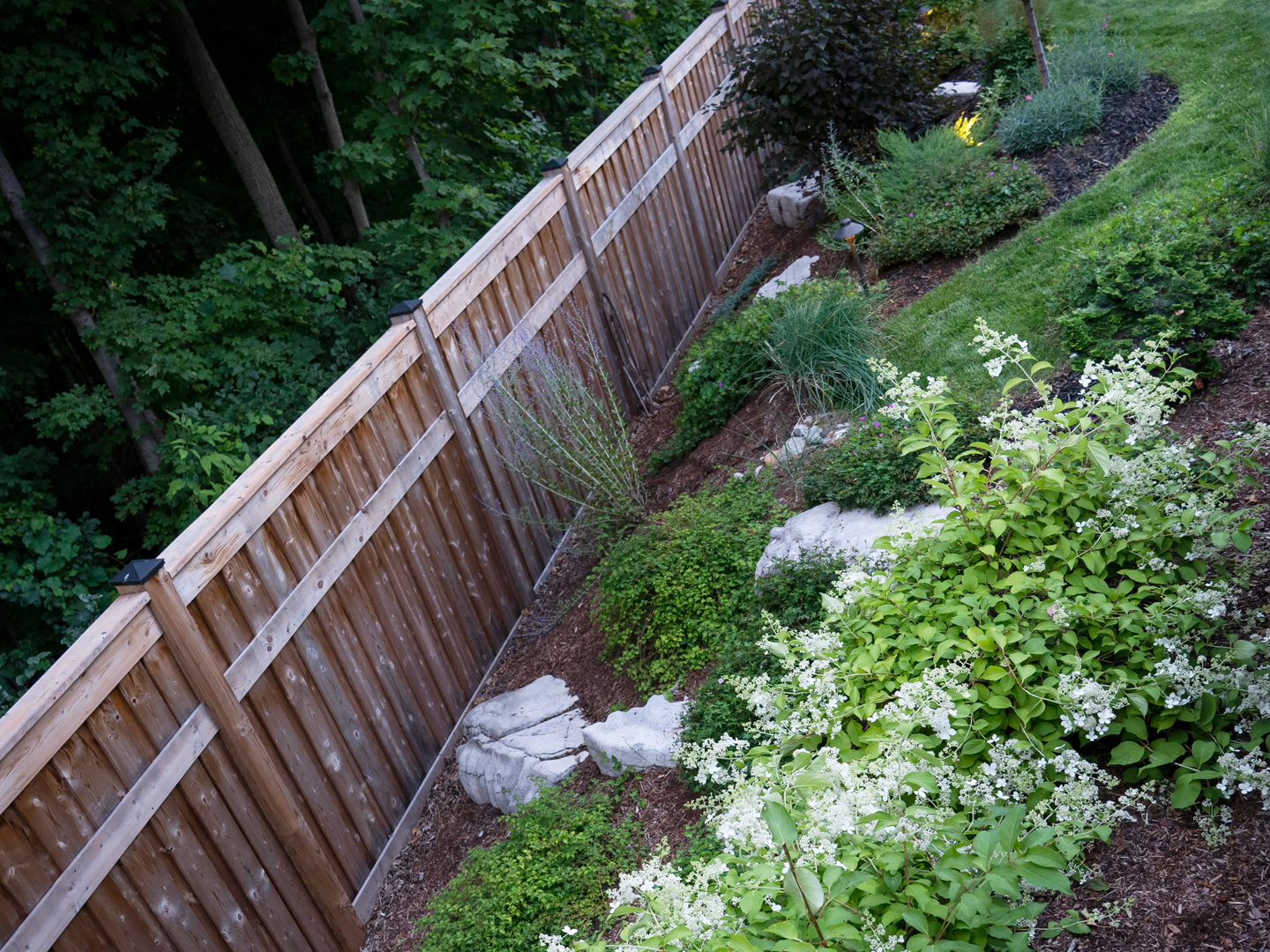 Extreme Slope Patio and Hot Tub Install